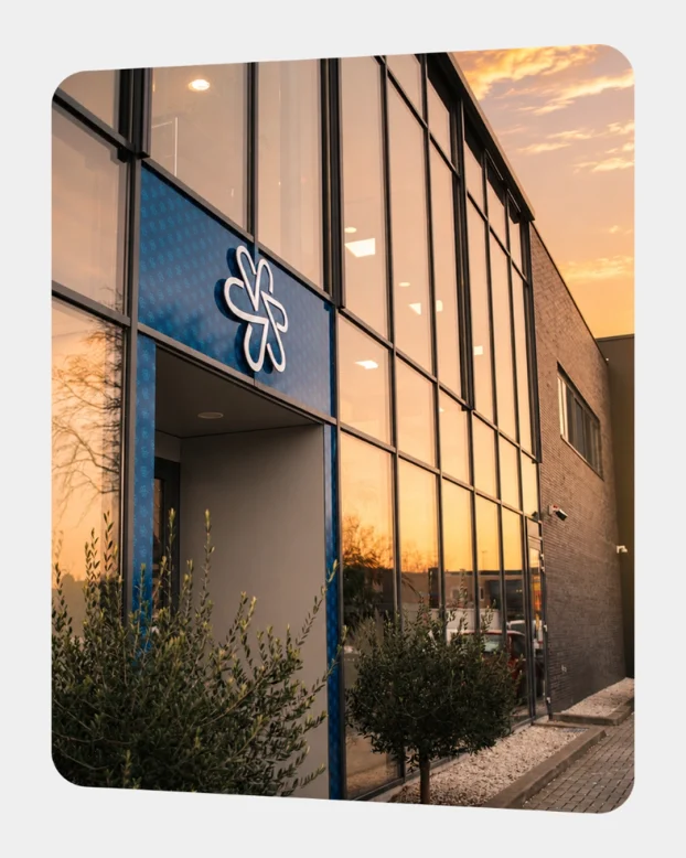 Uitzendbureau Solutions front entrance, Solutions office outside view